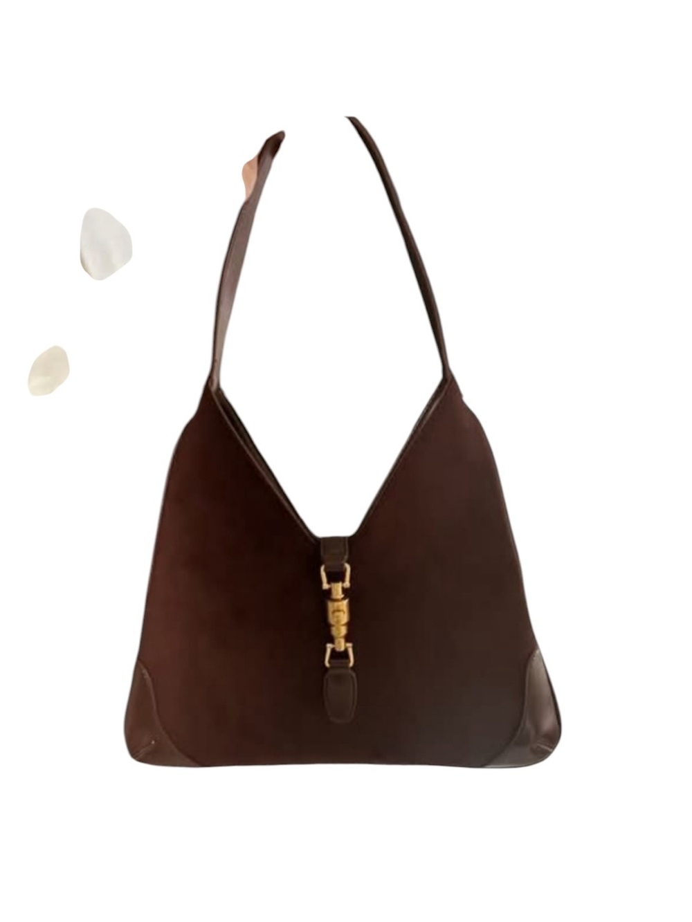 Urban Revivo Faux Suede Hobo bag NWT - Picture 7 of 7